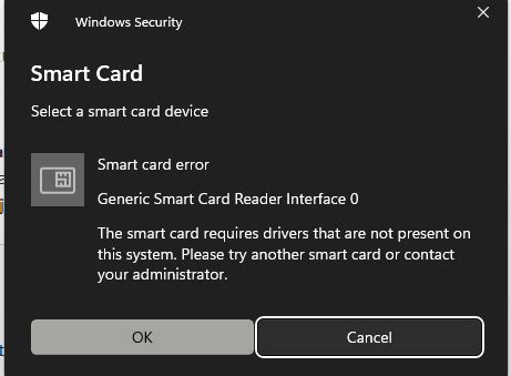 smart card failure true|Windows 11 smart card error .